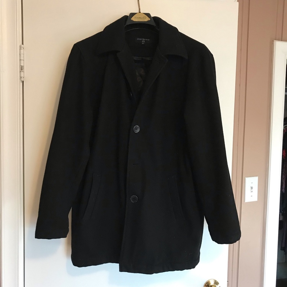 Urban Behavior Wool Blend Coat